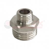Ниппель никелированный переходной VALFEX НР 3/8" - НР 1/4" (500/10)